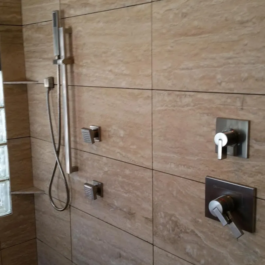 Shower fixture installation for Gas Line Repair in Alma